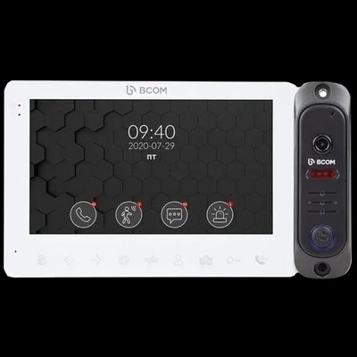BCOM BD-780M White Kit Комплект видеодомофона 99-00016538 фото