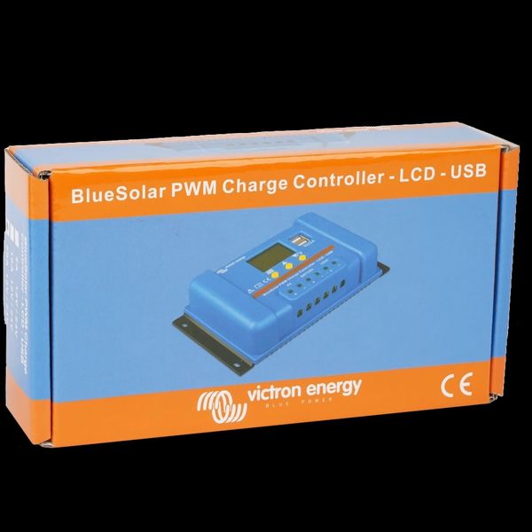 Victron Energy BlueSolar PWM-LCD&USB 12/24V-20A(20A, 12/24В) Контролер заряду 99-00010925 фото