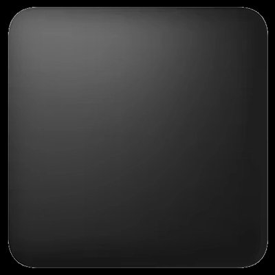 Ajax SoloButton (1-gang/2-way) [55] black Кнопка одноклавишного или проходного выключателя 99-00012186 фото