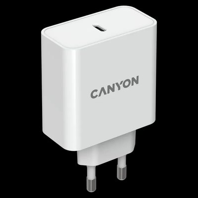 Canyon H-65 white (GAN 65W) Сетевое зарядное устройство 99-00012592 фото