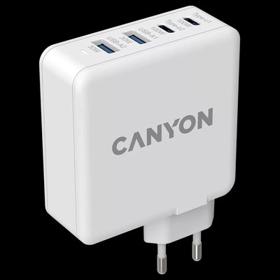 Canyon H-65 white (GAN 100W) Сетевое зарядное устройство 99-00012593 фото