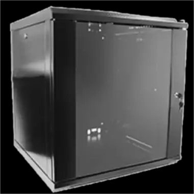 Hypernet WMNC-12U-FLAT- BLACK Шкаф коммутационный настенный 12U 600x450 разборный 99-00008322 фото