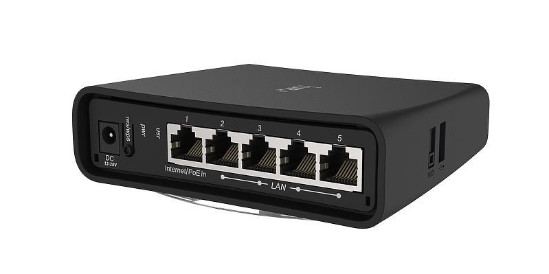 MikroTik RBD52G-5HacD2HnD-TC (hAP ac²) Двухдиапазонная Wi-Fi точка доступа с 5-портами Ethernet 99-00002330 фото