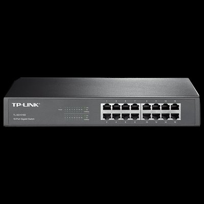 TP-LINK TL-SG1016D 16-портовый неуправляемый 99-00011472 фото
