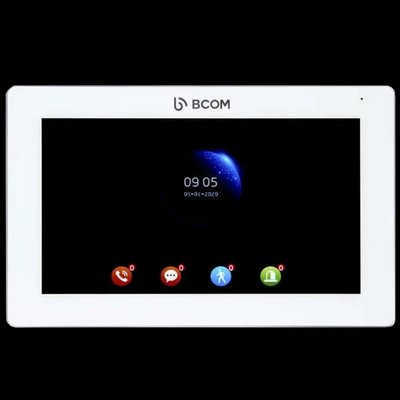 BCOM BD-770FHD White Відеодомофон 99-00018854 фото