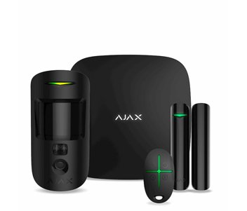 Ajax StarterKit Cam (чёрный) Комплект охранной сигнализации 99-00002884 фото
