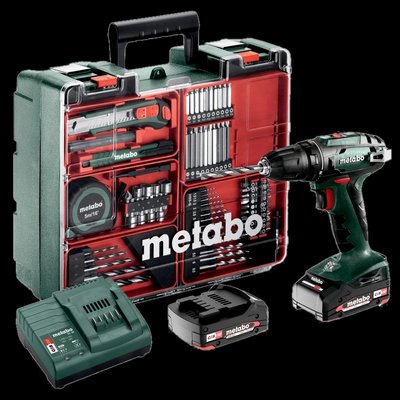 Metabo BS 18 Mobile Workshop (602207880) Акумуляторний дриль-шурупокрут 99-00015333 фото