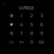 U-Prox Keypad G1 Black Бездротова сенсорна клавіатура для однієї групи 99-00013657 фото 1