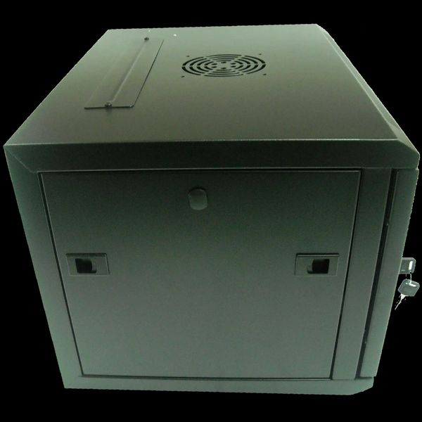Hypernet WMNC-9U-FLAT-AC-BLACK Шкаф коммутационный настенный 9U 600x450 99-00010175 фото