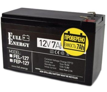 Full Energy FEP-127 Аккумулятор 12В 7 Ач для ИБП 10000000702 фото