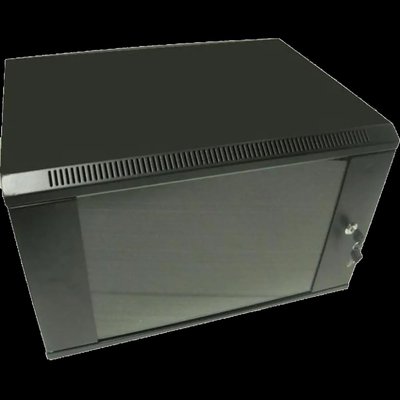 Hypernet WMNC66-9U-FLAT-AC-BLACK Шкаф коммутационный настенный 9U 600x600 разборный 99-00010181 фото
