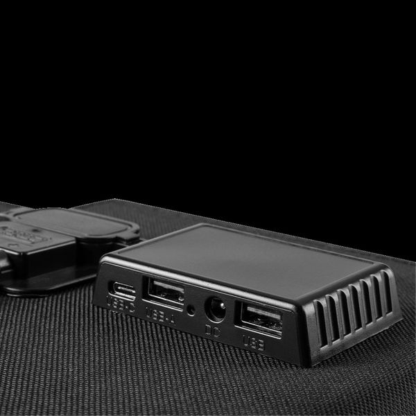 Neo Tools 120Вт Сонячна панель, регулятор напруги, USB-C та 2xU 99-00009748 фото