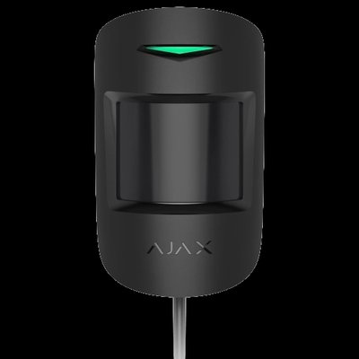 Ajax MotionProtect Plus Fibra black дротовий сповіщувач руху 99-00013299 фото