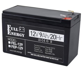 Full Energy FEP-129 Аккумулятор 12В 9 Ач для ИБП 99-00006346 фото