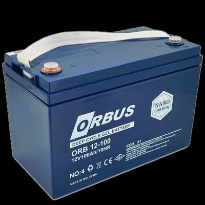 ORBUS CG12100 GEL 12V 100 Ah Акумуляторна батарея 99-00015956 фото
