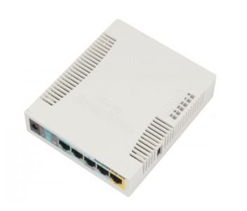 MikroTik RB951Ui-2HnD 2.4GHz Wi-Fi маршрутизатор з 5-портами Ethernet для домашнього використання 22418 фото