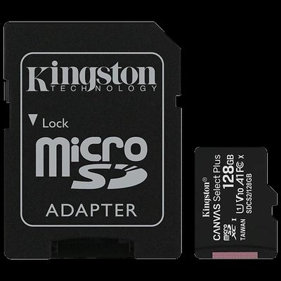 Kingston 128 Гб microSDXC U1 V10 A1 (SDCS2/128GBSP) Карта памяти 99-00010961 фото