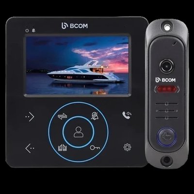 BCOM BD-480M Black Kit Комплект видеодомофона 99-00018835 фото