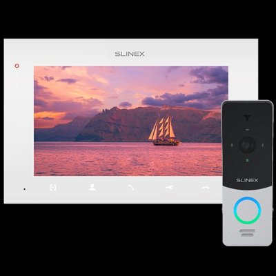 Slinex ML-20HD(Black)+SQ-07MTHD(White) Комплект видеодомофона 99-00014498 фото