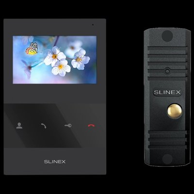 Slinex SQ-04(Black)+ML-16НD(Black) Комплект відеодомофону 99-00014499 фото