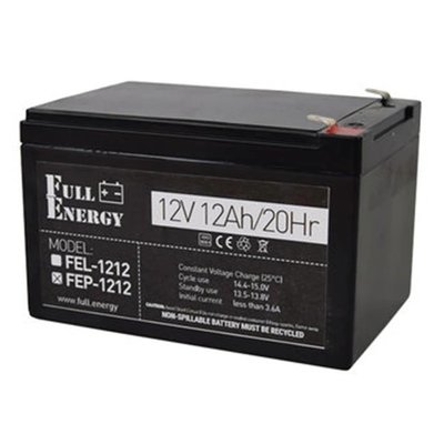 Full Energy FEP-1212 Аккумулятор 12В 12 Ач для ИБП 99-00006752 фото