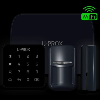 U-Prox MP WiFi kit Black Комплект бездротової охоронної сигналізації 99-00013685 фото