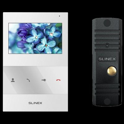 Slinex SQ-04(White)+ML-16НD(Black) Комплект відеодомофону 99-00014544 фото