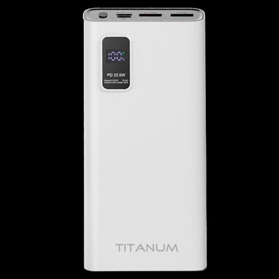 TITANUM 727S 20000mAh 22.5W White Повербанк 99-00016942 фото