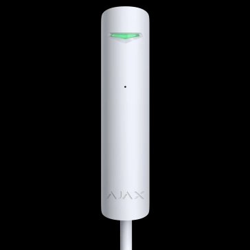 Ajax GlassProtect Fibra white Дротовий оповіщувач розбиття скла 99-00011029 фото