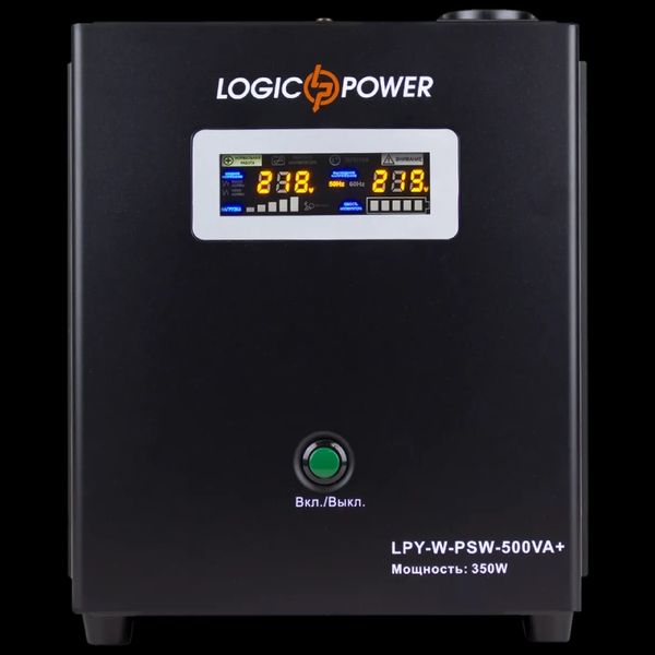 LOGICPOWER LPA-W-PSW-500VA+ Джерело безперебійного живлення 99-00012424 фото