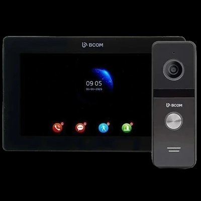 BCOM BD-770FHD Black Kit Комплект видеодомофона 99-00018841 фото