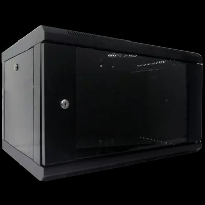 Hypernet WMNC-500-6U-FLAT-BLACK Шафа комутаційна настінна 6U 600x500 99-00015194 фото