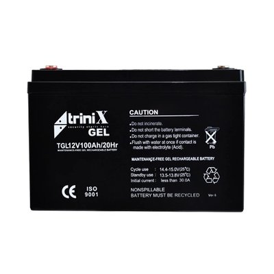Trinix TGL12V100Ah/20Hr Аккумулятор 12В 100А/ч гелевый 99-00008386 фото