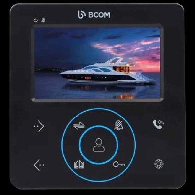 BCOM BD-480 Black Відеодомофон 99-00018845 фото