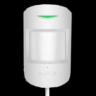 Ajax CombiProtect Fibra white Дротовий сповіщувач руху та розбиття скла 99-00011026 фото
