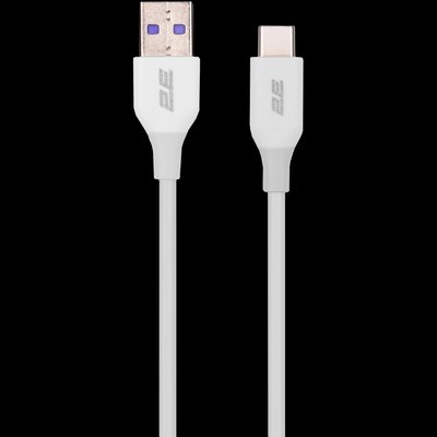 2E Type-C, Glow USB-A > USB-C Кабель заряджання/синхронізації 1м білий 99-00019156 фото