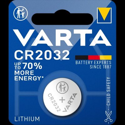 VARTA CR 2032 BLI 1 LITHIUM Батарейка 99-00009613 фото