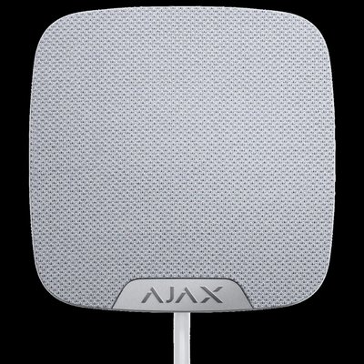 Ajax HomeSiren Fibra white Дротова сирена для приміщень 29228 фото