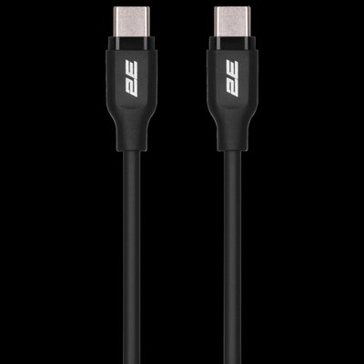 2E Type-C Glow USB-C > USB-C Кабель заряджання/синхронізації 1м 60Вт чорний 99-00019158 фото