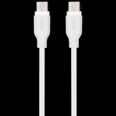 2E Type-C Glow USB-C > USB-C Кабель заряджання/синхронізації 1м 60Вт білий 99-00019159 фото