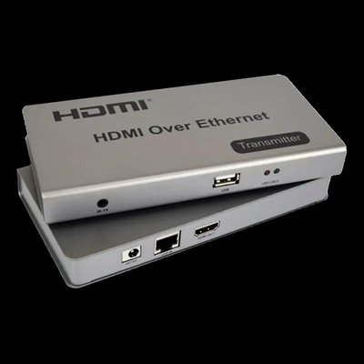 Комплект HDMI-USB Активний приймач/передавач HDMI-USB +IR по RJ45 до 120 м 99-00006080 фото