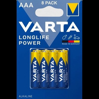 VARTA LONGLIFE POWER AAA BLI 8 шт Батарейка 99-00011933 фото