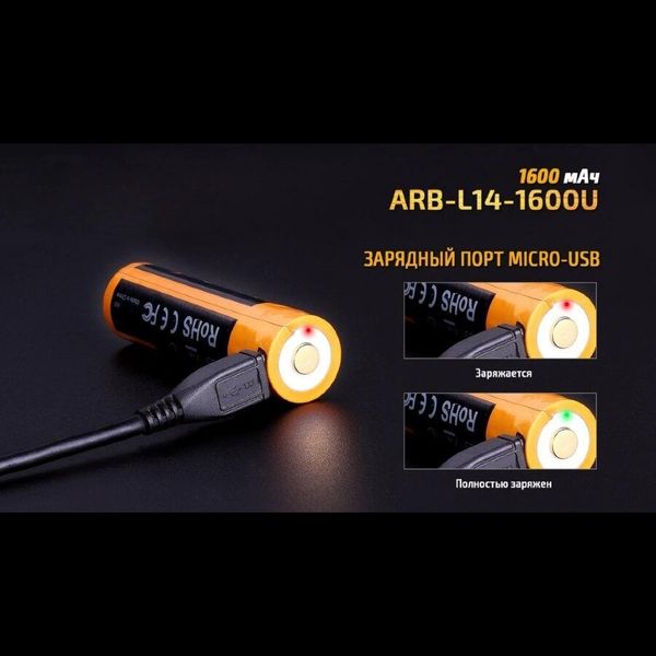Fenix ARB-L14-1600 micro usb Акумулятор 99-00011615 фото