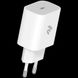 2E USB-C PD Зарядний пристрій мережевий 20Вт білий 99-00019169 фото 1