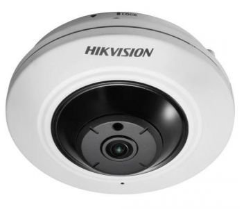 DS-2CD2955FWD-IS (1.05мм) 5мп Fisheye IP відеокамера Hikvision з функціями IVS і детектором осіб 99-00001906 фото