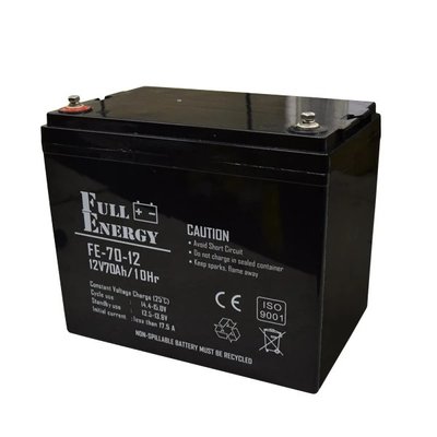 Full Energy FEP-1270 Акумулятор 12В 70 Аг для ДБЖ 99-00007903 фото