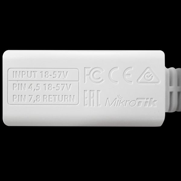 MikroTik RBGPOE PoE-інжектор для продуктів Gigabit LAN 99-00016958 фото