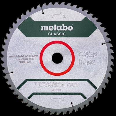 Metabo "precision cut wood - classic" (628064000) Пильный диск 99-00015426 фото