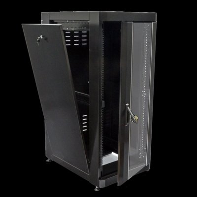 19" 28U, 610х865 мм Шкаф усиленный, перфорированная дверь (66%), черный 99-00008604 фото