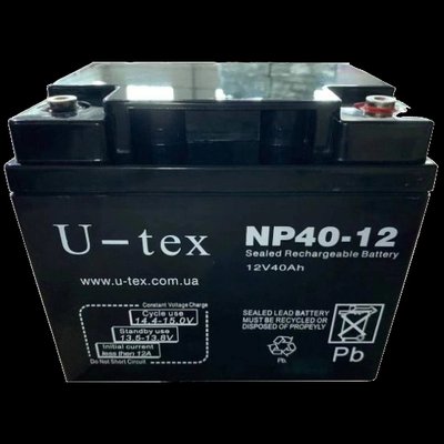 U-tex 12В / 40 Ah Аккумулятор 99-00012098 фото